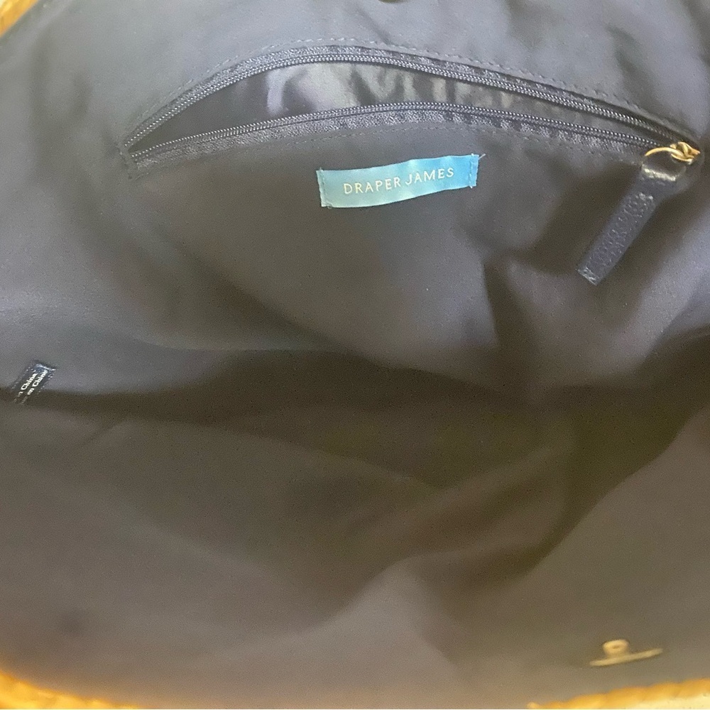 Draper James Tan Woven Everyday Tote Bag - Picture 4 of 6